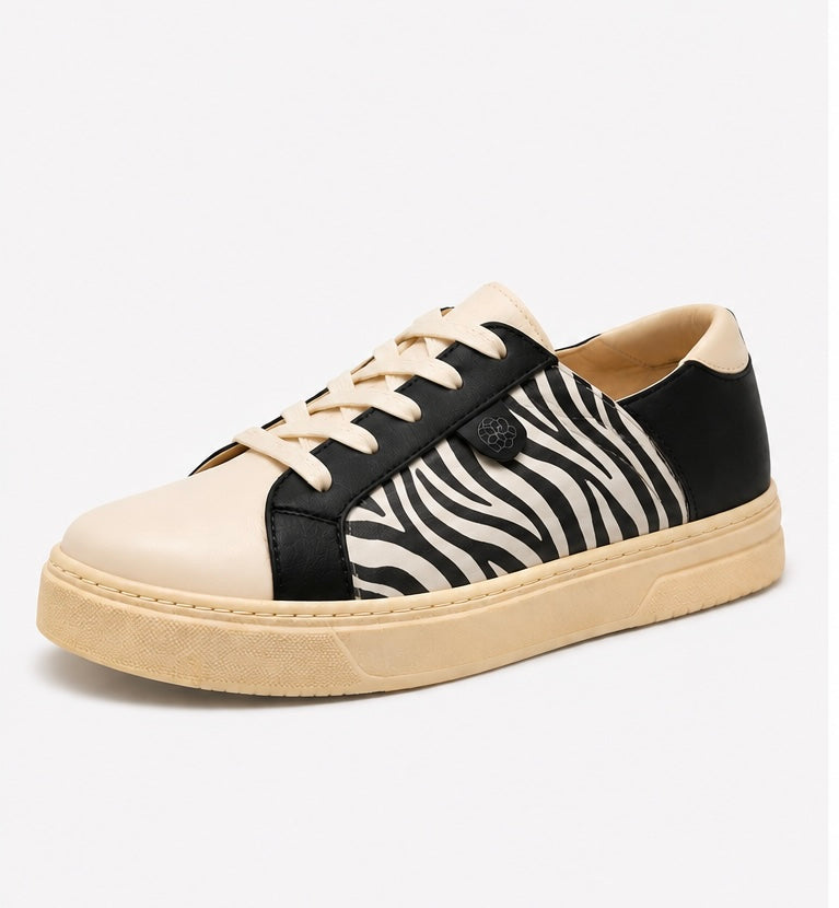 Footwear Ladies Zebra Print Black
