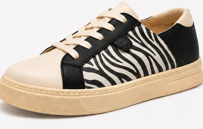 Footwear Ladies Zebra Print Black