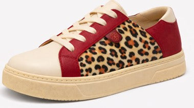 Footwear Ladies Leopard Print Red