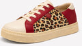 Footwear Ladies Leopard Print Red